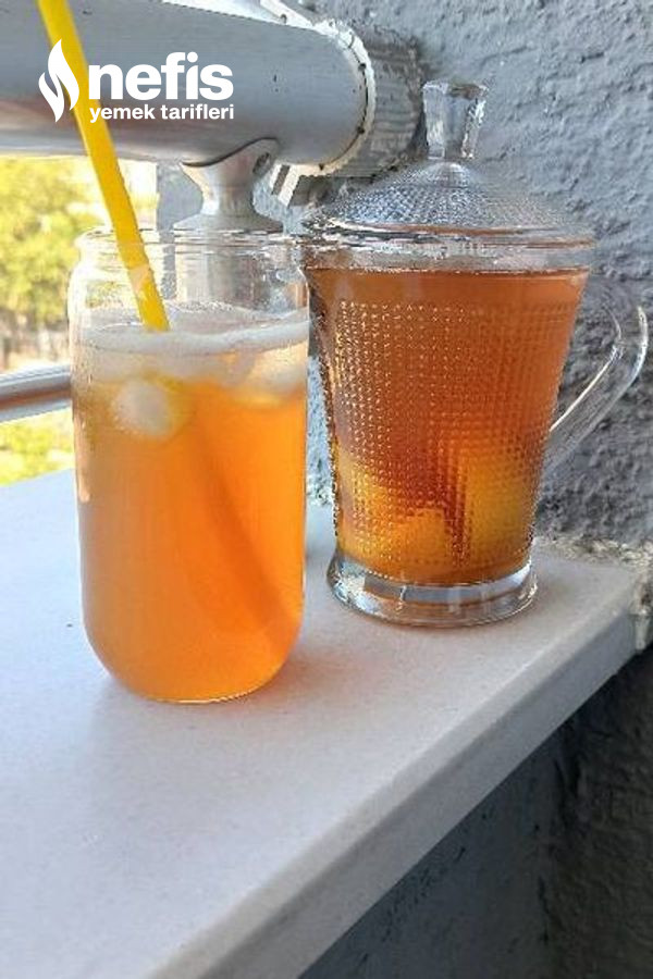 Şeftalili Ice Tea Nasıl Yapılır Videolu