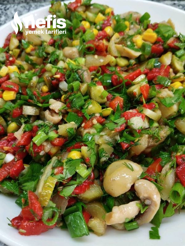 Mantarlı Salata