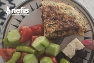 Chia Tohumlu Yulaflı Fit Omlet Tarifi