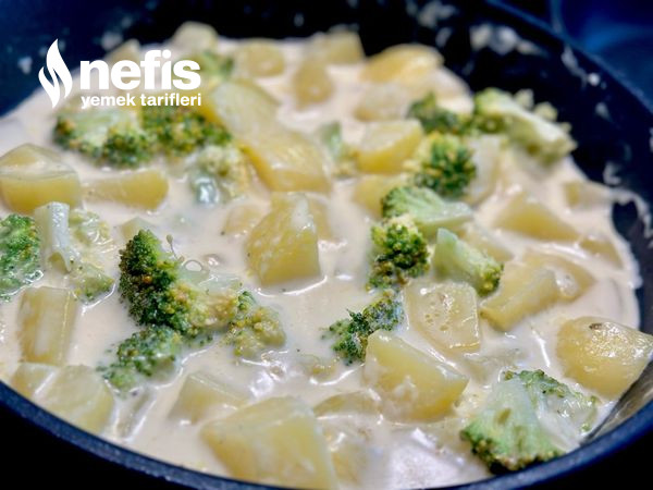 Krema Ve Parmesanlı Patates Ve Brokoli-11318921-110928