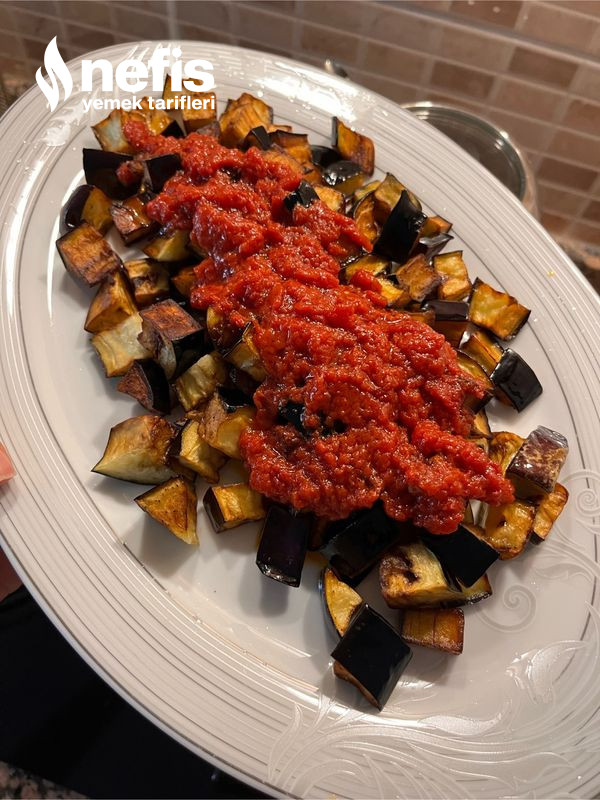 Soslu Patlıcan Kızartması