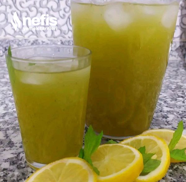 Taze Nane Yapraklı Limonata