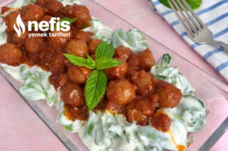 Bulgur Köfteli, Yoğurtlu, Semizotu Salatası (Asla Dağılmaz) (Videolu) Tarifi