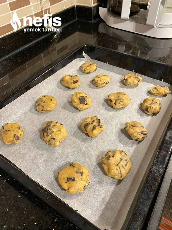 Chocolate Chip Cookies (Yumuşak Kurabiye) (Cookie Monster’s Cookie)