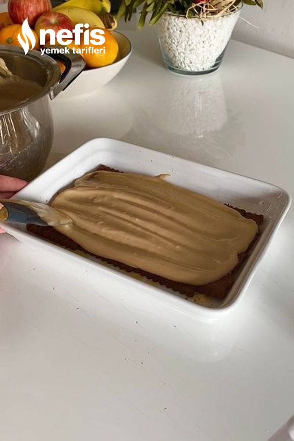 Kahveli Muhallebili Bisküvi Pastası