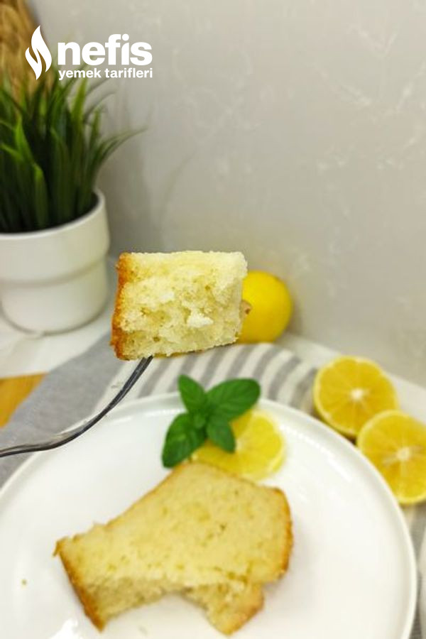 Limon Soslu Pamuk Kek ( Glazürlü)