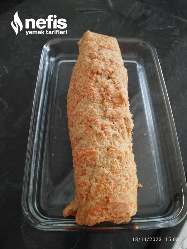 Havuçlu Muhallebili Rulo Pasta