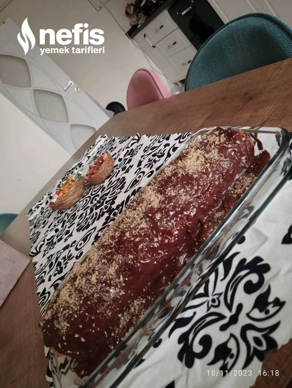 Havuçlu Muhallebili Rulo Pasta