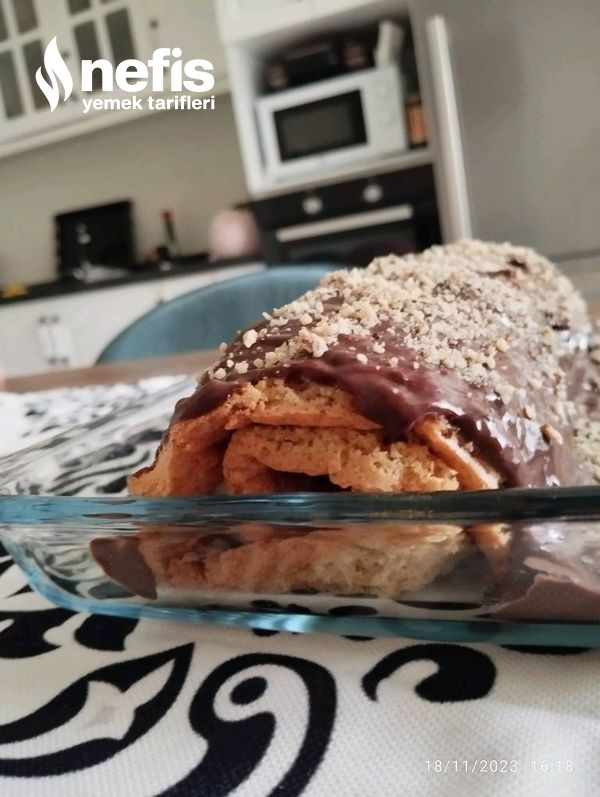 Havuçlu Muhallebili Rulo Pasta