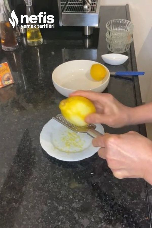 Limonlu Kurabiye Az Malzemeli Pratik Lezzetli