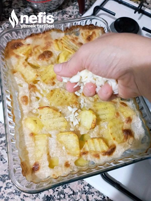 Patates Graten (Fırında Kremalı Patates)