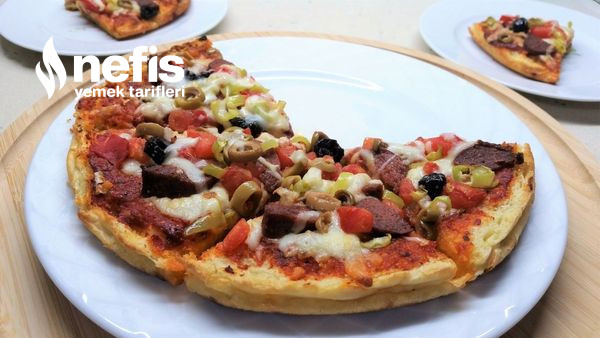 Bazlama Pizza (Videolu)
