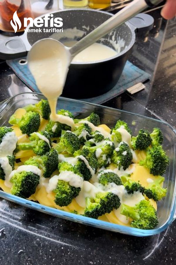 Brokoli Patates Graten