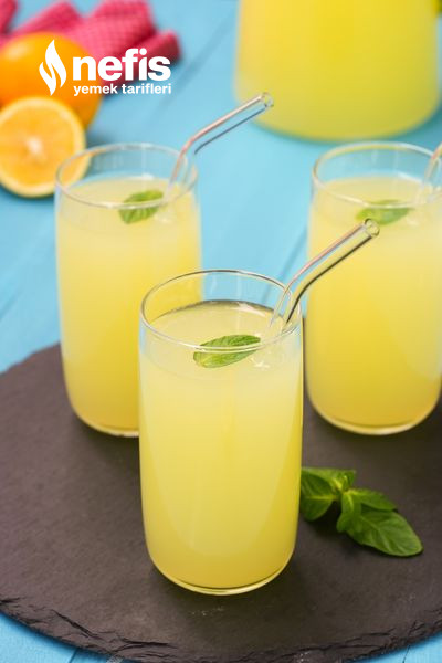 1 Portakal 1 Limon ile Limonata Tarifi-419125-071232