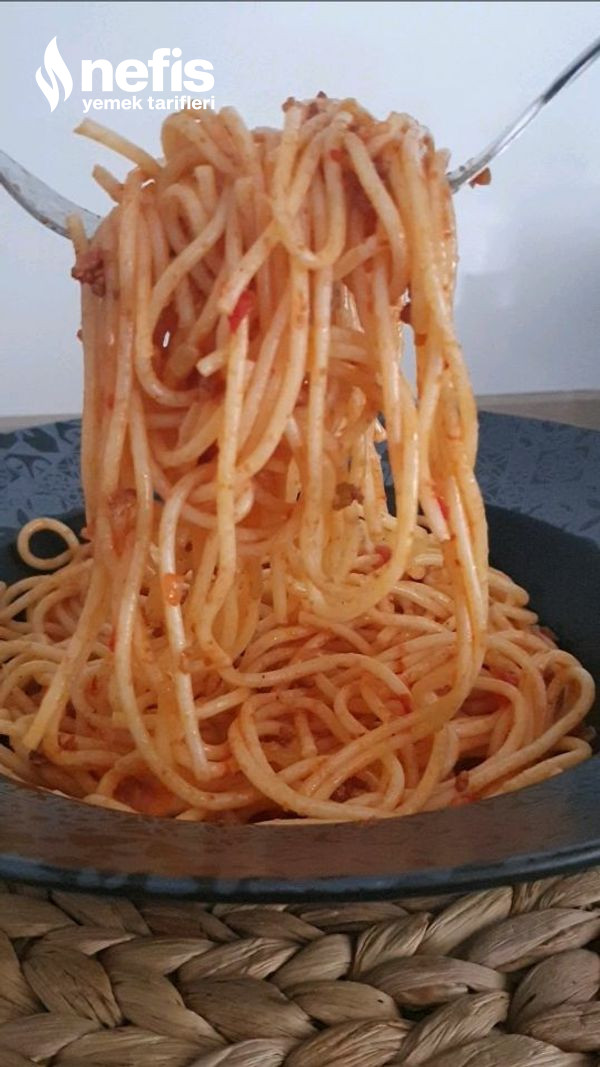 Kıymalı Spagetti