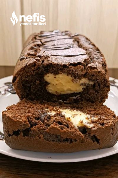 Cheesecake Dolgulu Çikolatalı Kek-11478913-180116