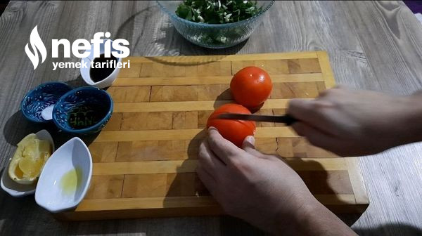 Hatay Usulü Roka Salatası (Videolu)