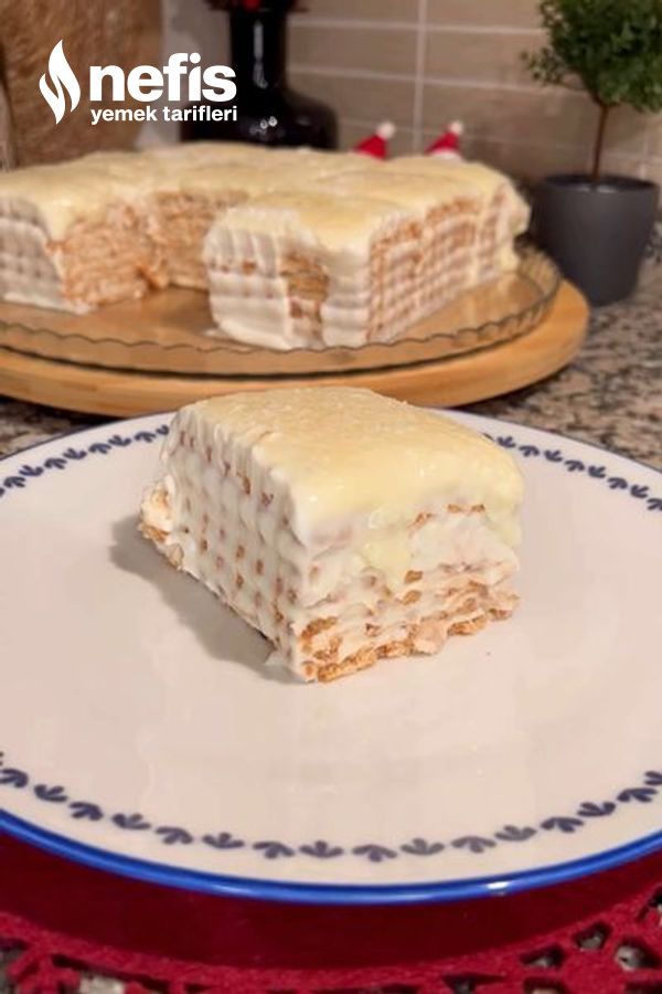Kahveli Bisküvili Pasta