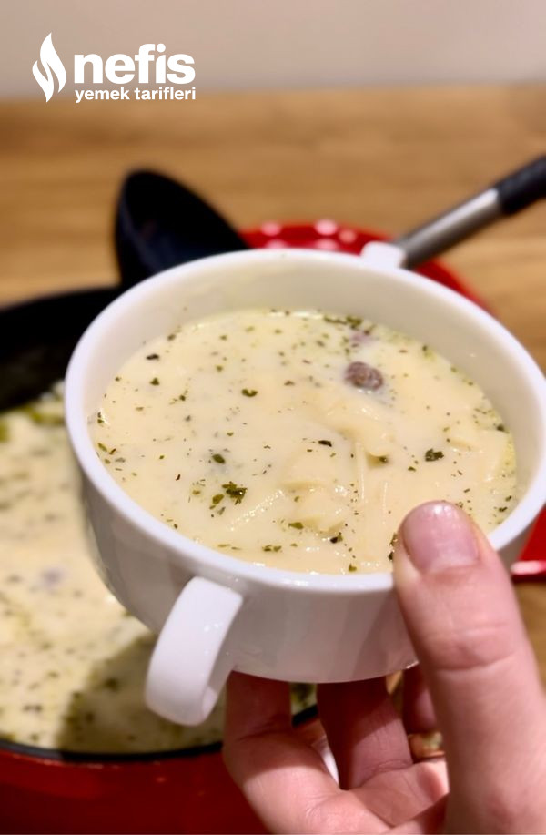 Lebeye Çorbası (Videolu) Yoğurtlu Çorba