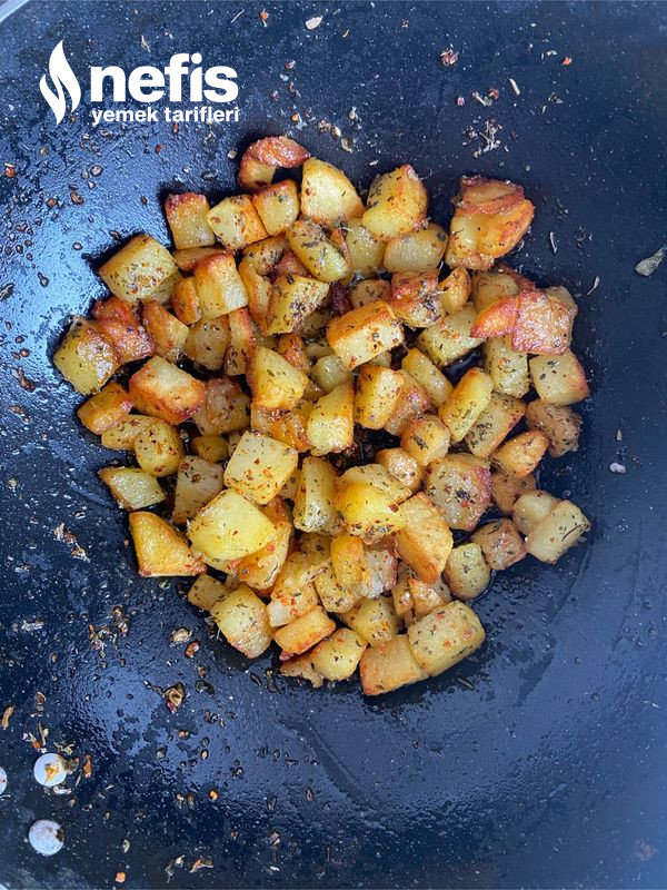Kahvaltılık Baharatlı Küp Patates