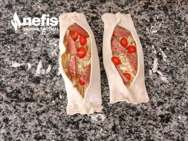 Superfresh Milföy Hamuru İle Pizza Pide Tarifi