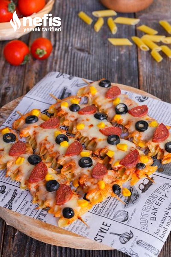 Airfryer Makarna Pizza