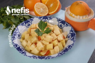C Vitamini Deposu Portakallı Kereviz Yemeği (Videolu) Tarifi