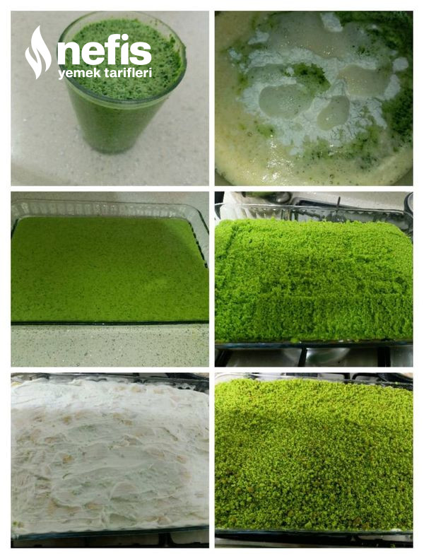 SuperFresh Ispanaklı Yeşil Toprak Pasta