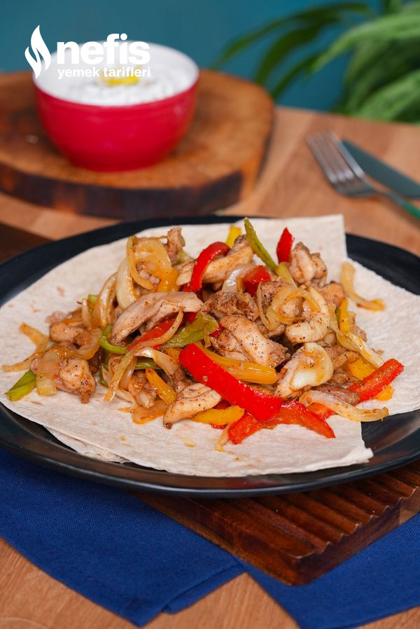 Airfryer Tavuk Fajita