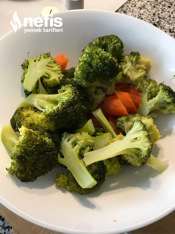 Karnabahar Havuç ve Brokoli Salatası