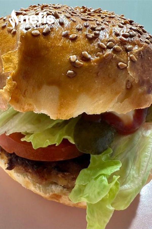 En Pofuduk Ev Yapımı Hamburger Ekmeği Burger Ekmeği