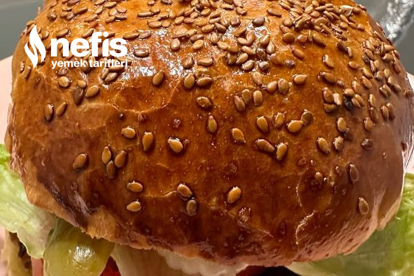 En Pofuduk Ev Yapımı Hamburger Ekmeği Burger Ekmeği