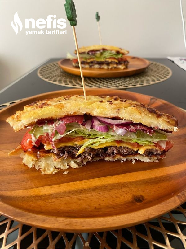 SuperFresh Çıtır Parmak Patates İle Waffle Burger
