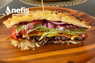 SuperFresh Çıtır Parmak Patates İle Waffle Burger Tarifi