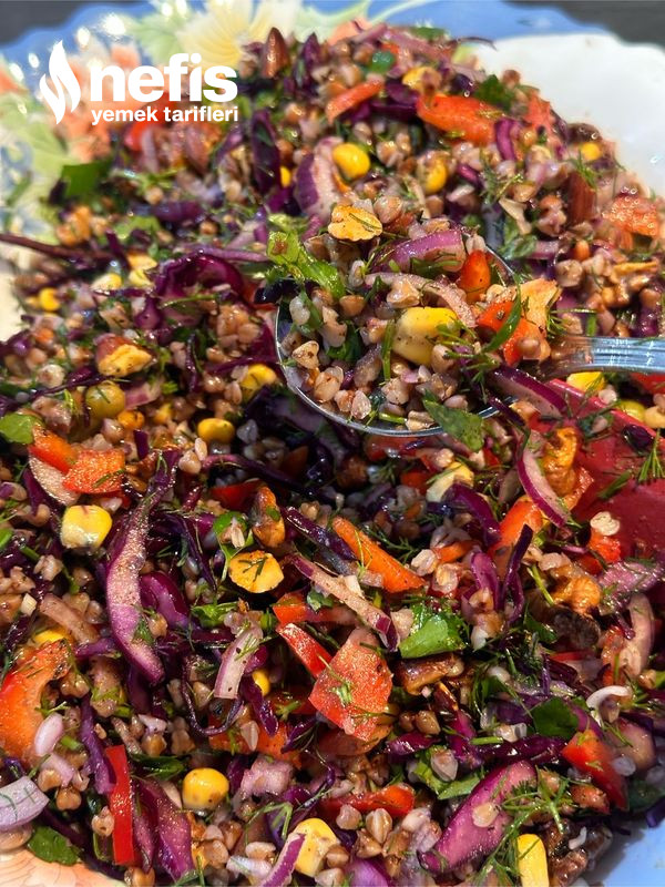 Bağımlısı Olacağınız  Karabuğday Salatası