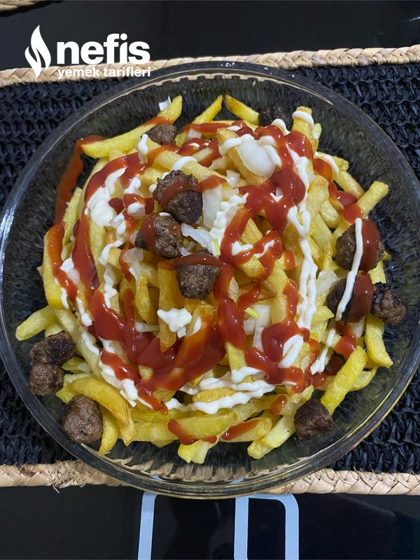 SuperFresh Çıtır Parmak Patates Kızartması Soğan ve Ketçap Mayonezle