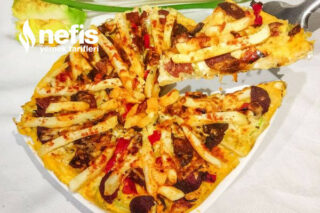 SuperFresh Patatesli Pizza Omlet Tarifi
