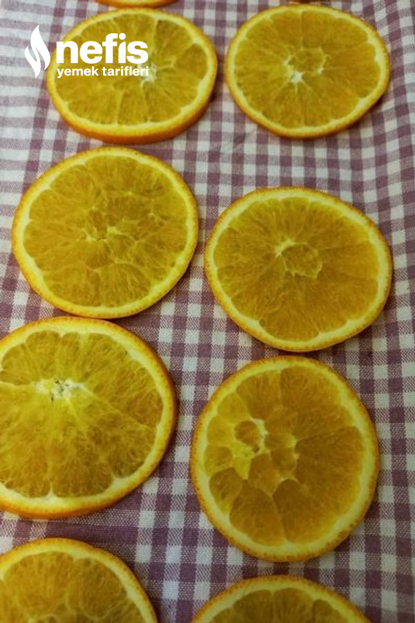 Tarçınlı Portakal Dilimli Kurabiye