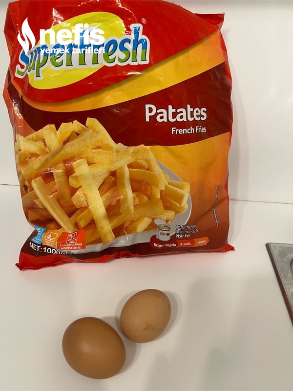 SuperFresh Dondurulmuş Patates İle Kuş Yuvası