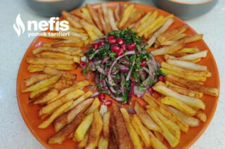 SuperFresh Patates Kızartması Eşliğinde Soğan Salatası Tarifi