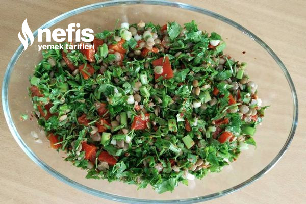 Mercimek Salatası (Diyet) Tarifi