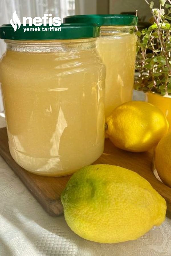 Konserve Limonata (Kış Bitmeden Mutlaka Yapın)