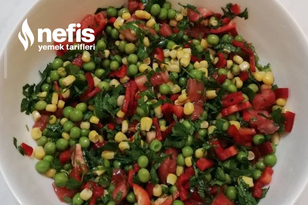 SuperFresh Bezelye Salatası Enfes Lezzet Tarifi