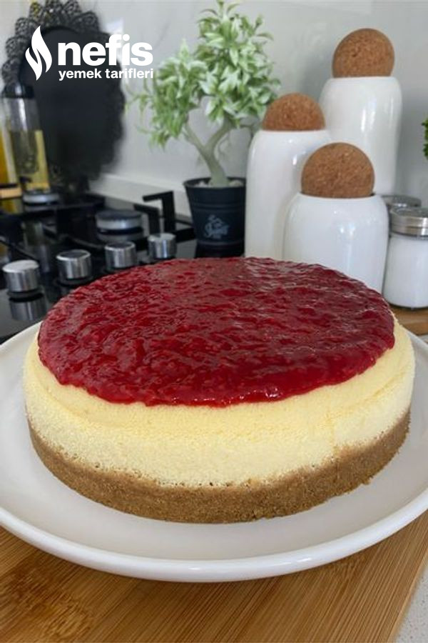 Frambuazlı Cheesecake (Tadına Bayılacaksınız)