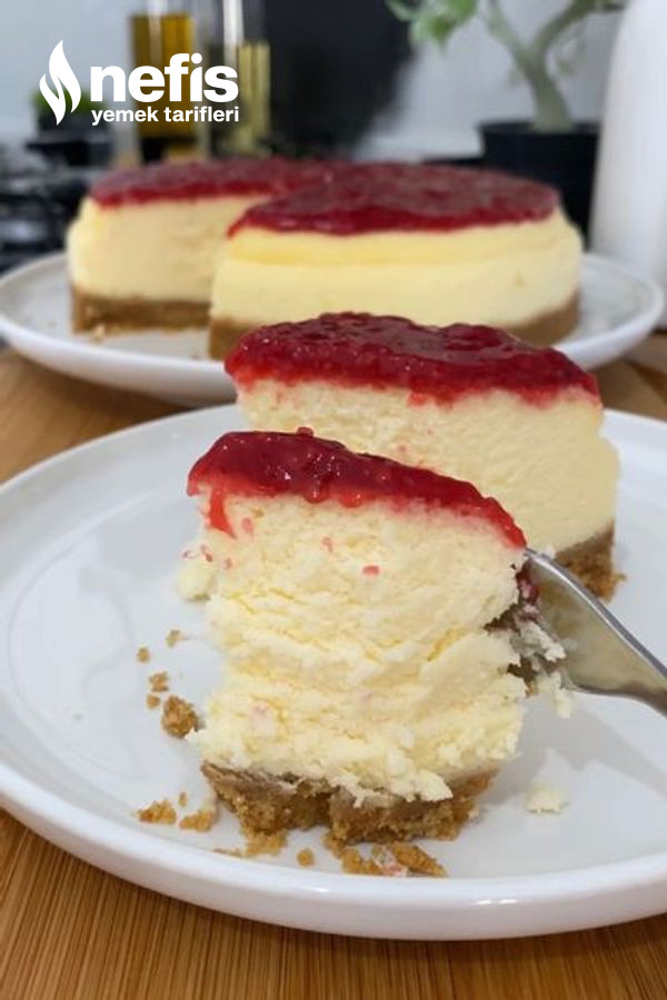 Frambuazlı Cheesecake (Tadına Bayılacaksınız)