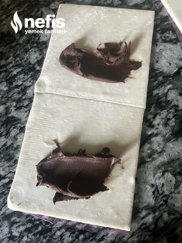 Airfryer' da Çikolatalı Milföyler