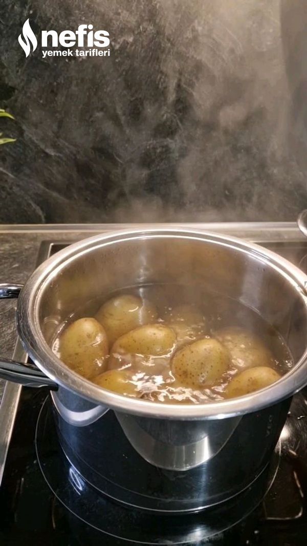 Fırında Ezilmiş Çıtır Patates