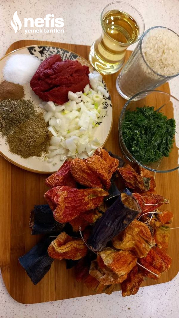 Zeytinyağlı Kuru Dolma