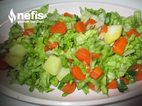 Havuçlu Marullu Patates Salatası