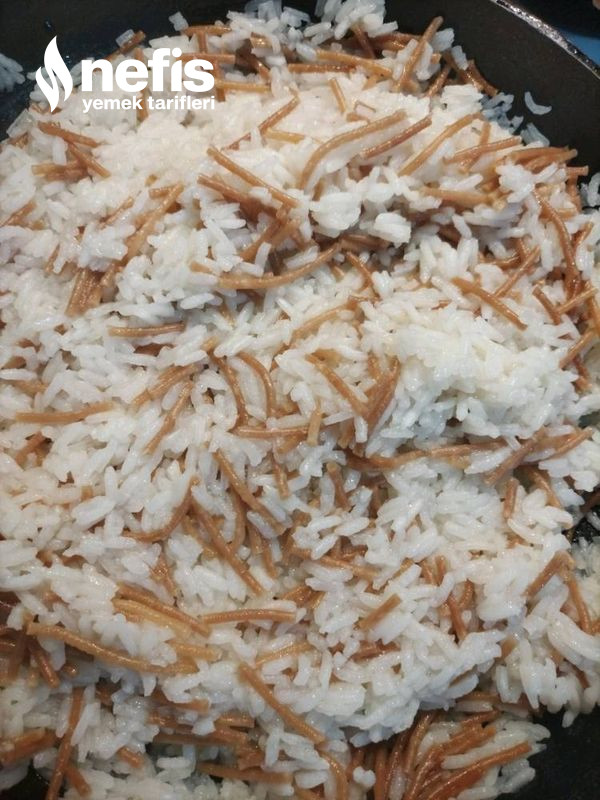 Spagettili Pirinç Pilavı